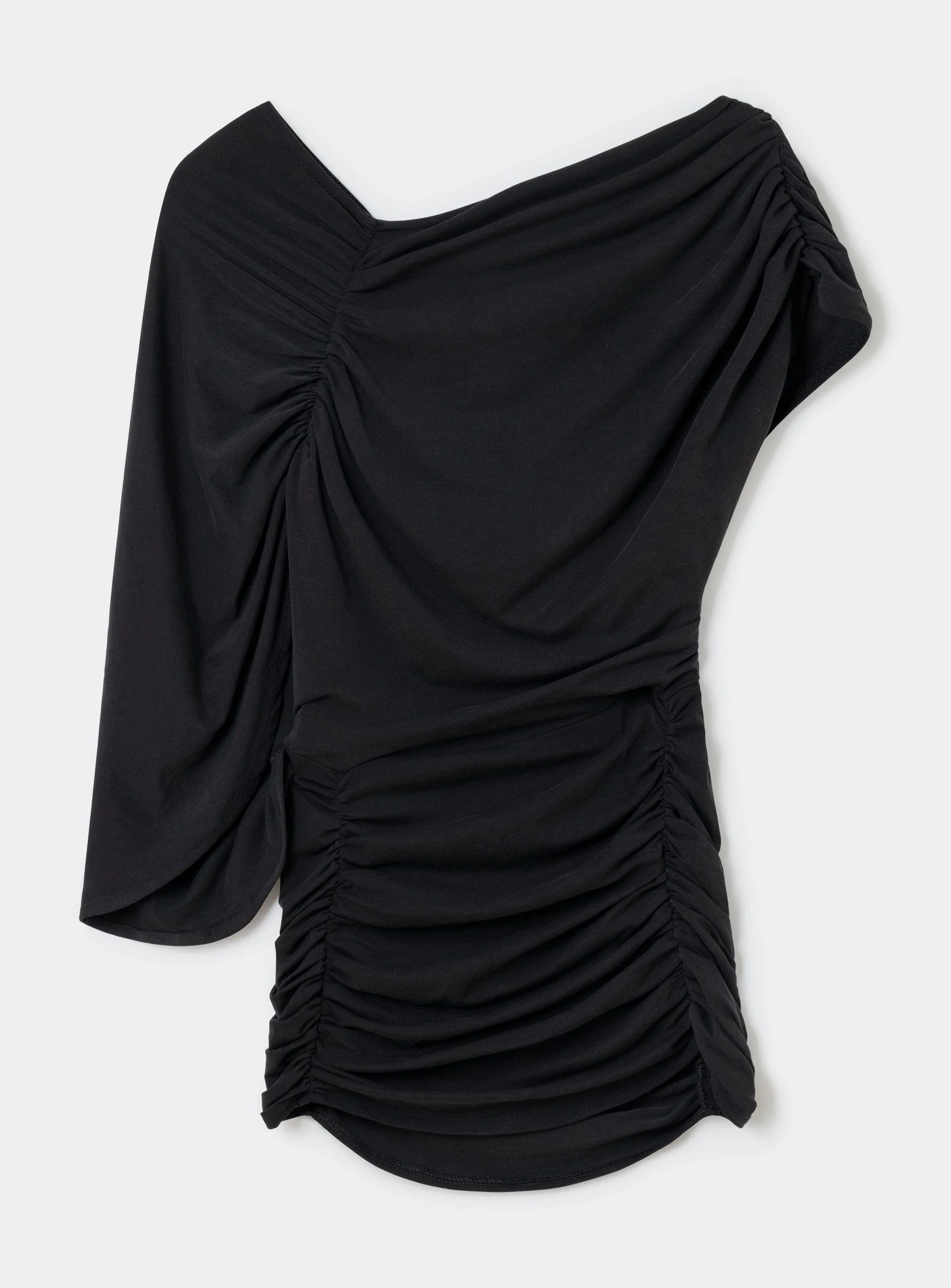 AERIS BLACK DRAPED TOP - Image 4