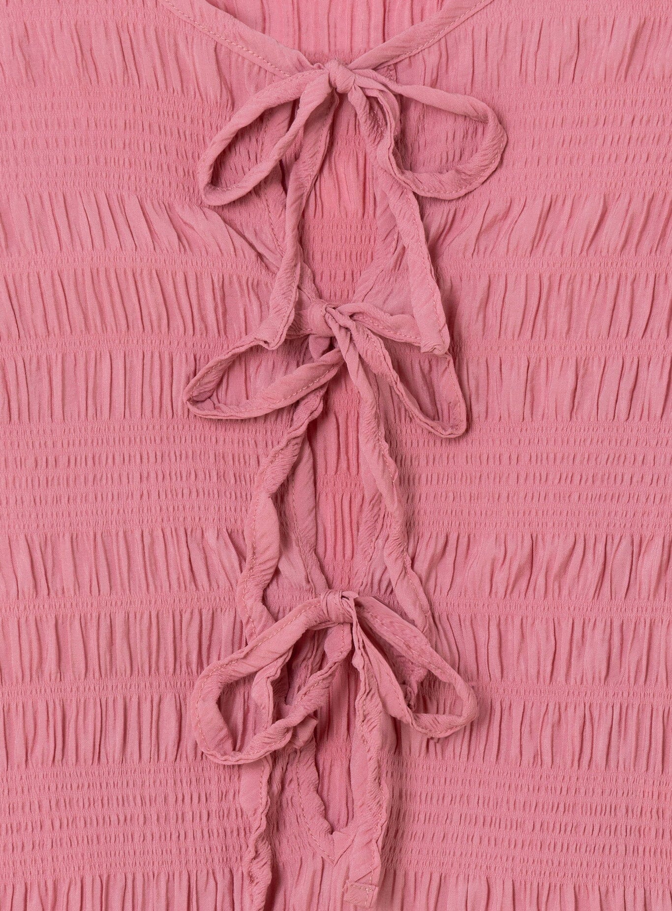 BABET PINK TEXTURED BLOUSE - Image 6