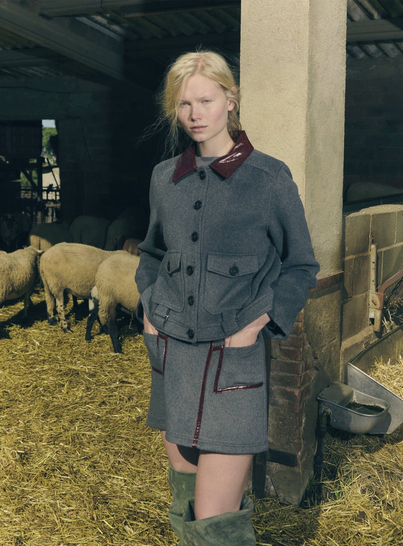 BRUNA GREY JACKET - Image 2