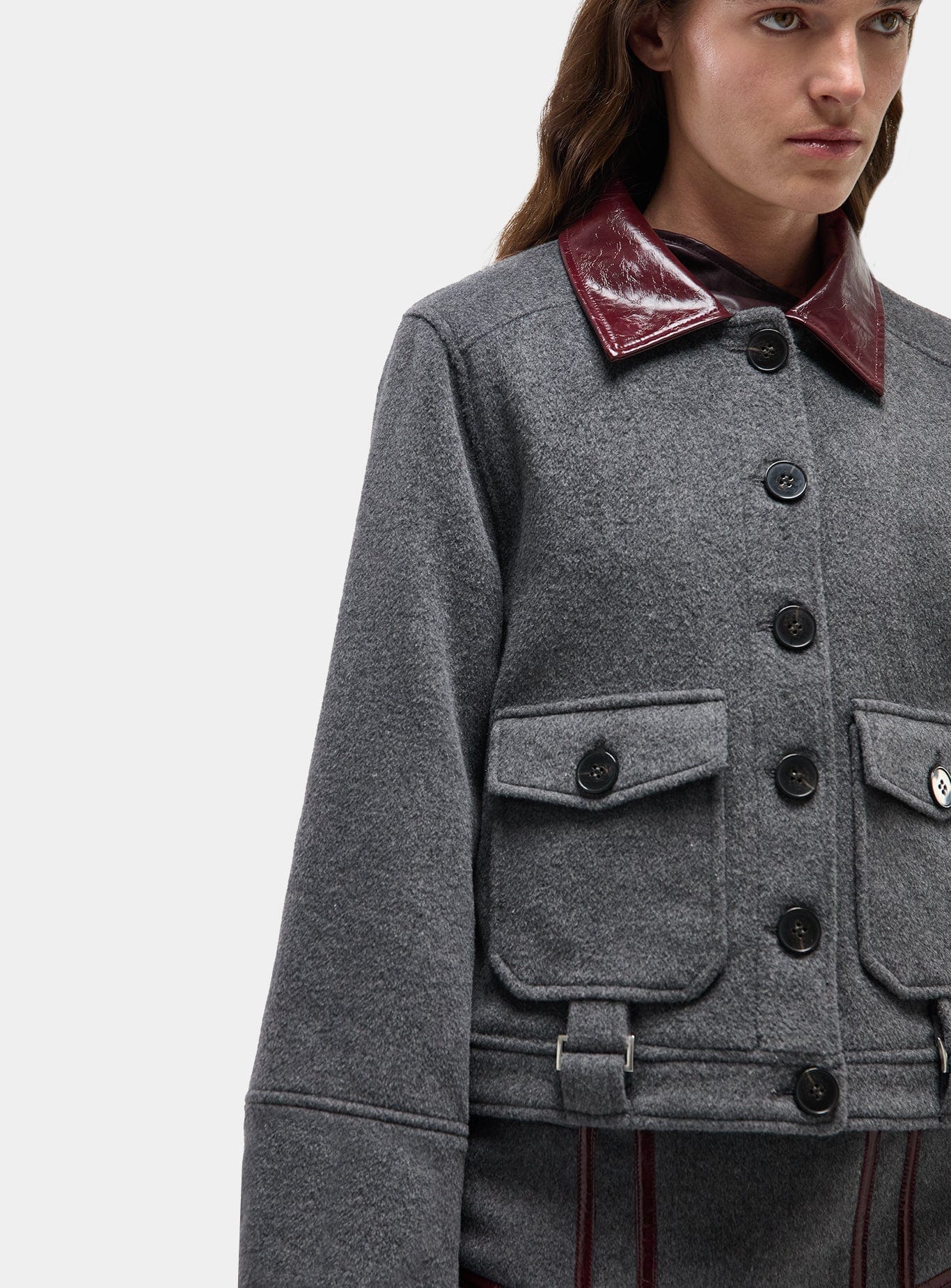 BRUNA GREY JACKET - Image 4