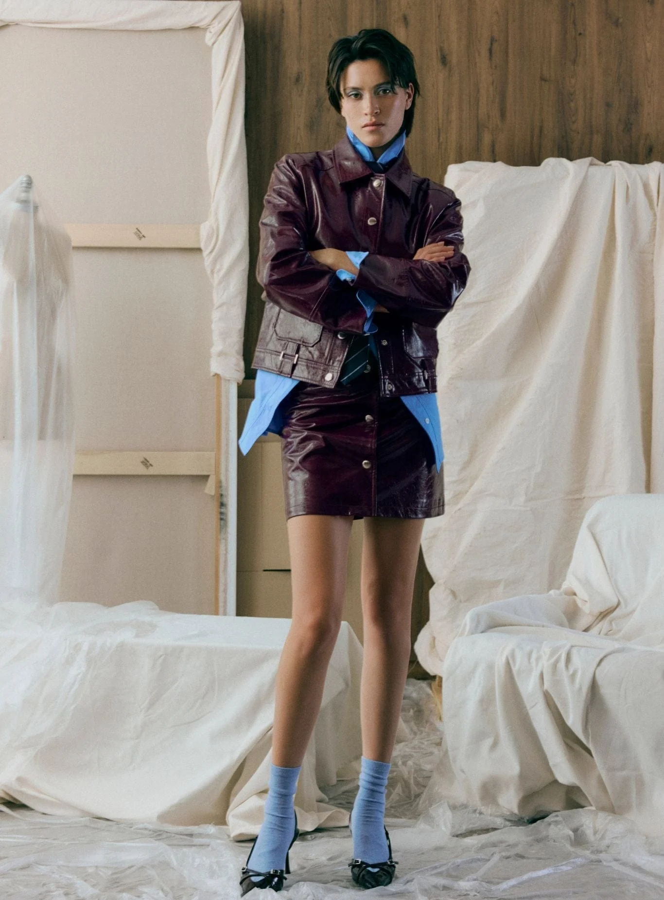 BRUNA PLUM JACKET - Image 5
