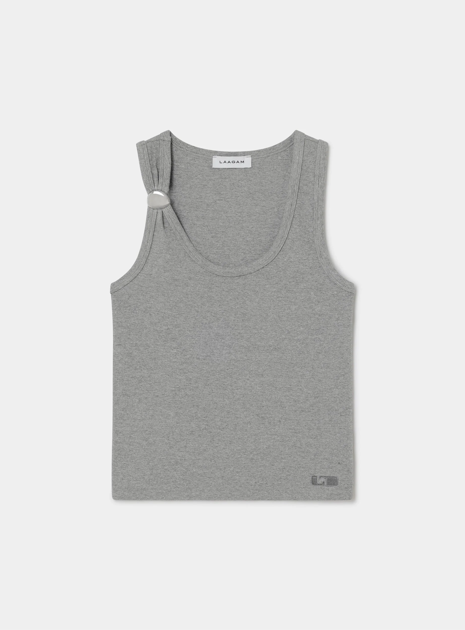 EDEN GREY TANK TOP - Image 2