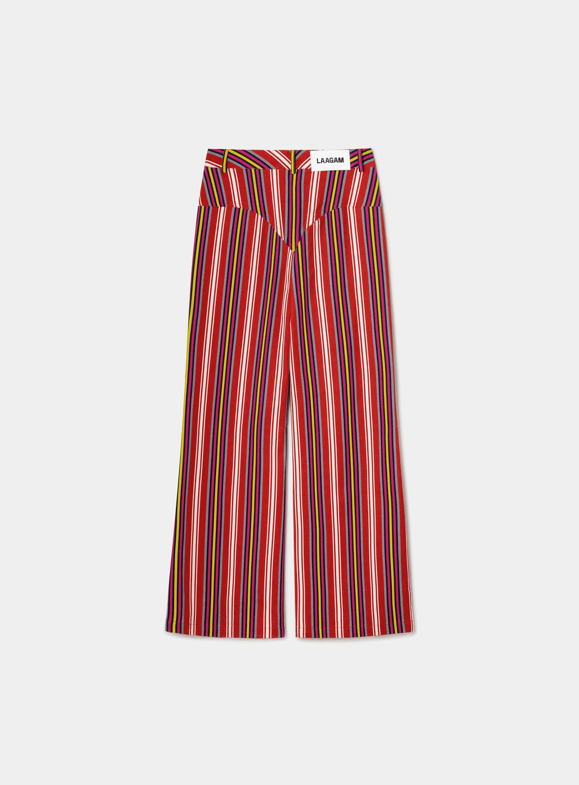 LEROY RED STRIPED TWILL PANTS - Image 5