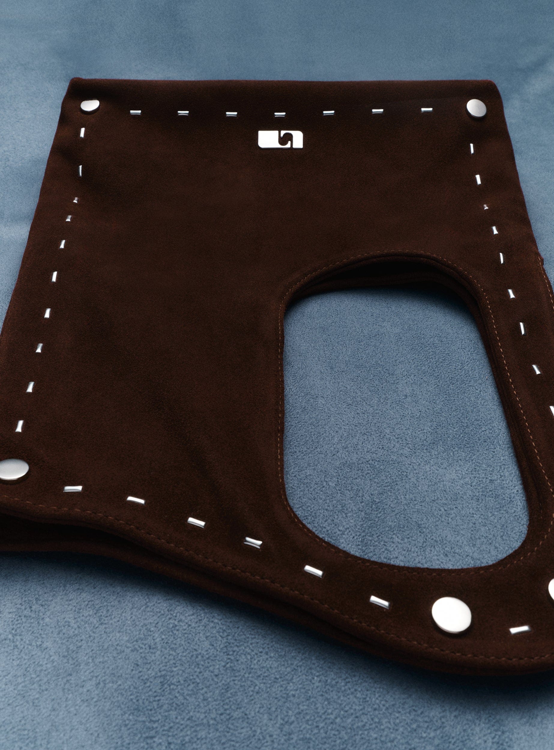 NALIA BROWN SUEDE BAG - Image 3